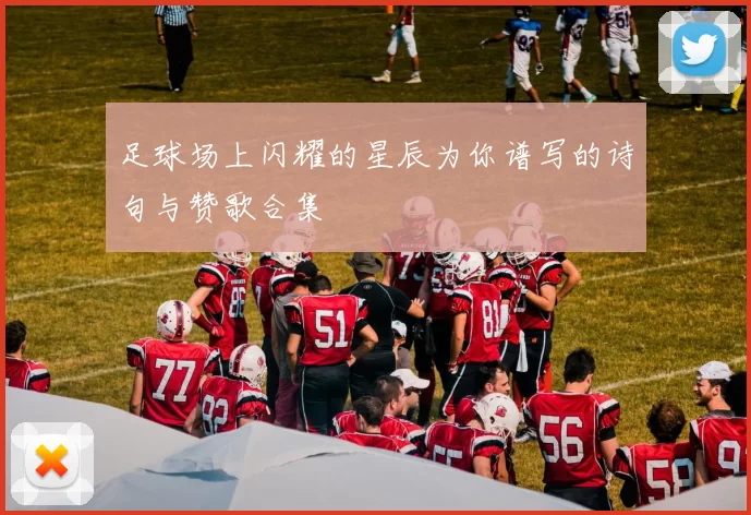 足球场上闪耀的星辰为你谱写的诗句与赞歌合集