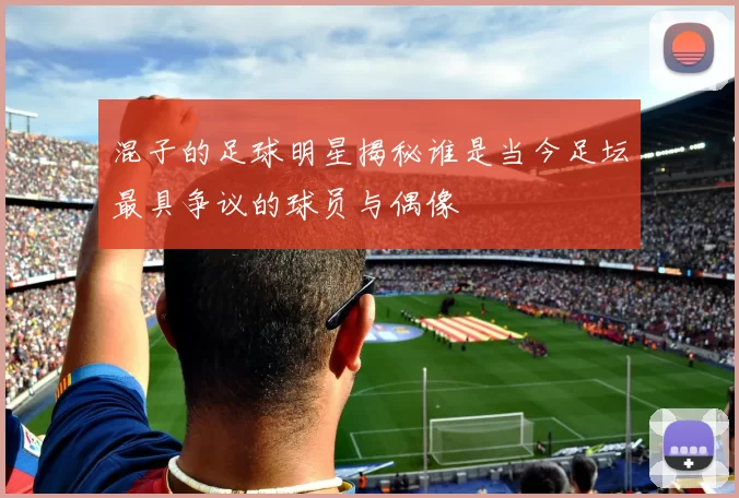 混子的足球明星揭秘谁是当今足坛最具争议的球员与偶像