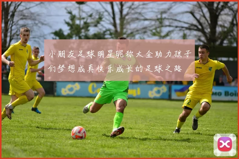 小朋友足球明星昵称大全助力孩子们梦想成真快乐成长的足球之路